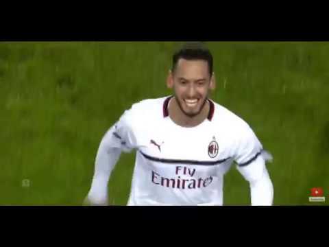 Krzysztof Piątek *skrót meczu Atalanta VS AC Milan* !!!