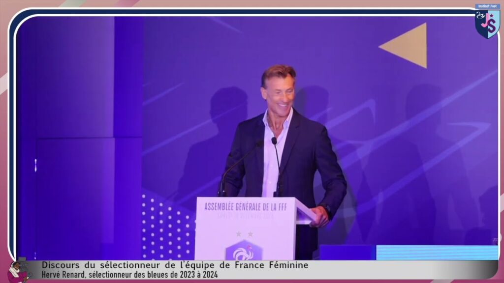 Discours d’Hervé Renard à l’assemblée Fédérale du 16 décembre 2023