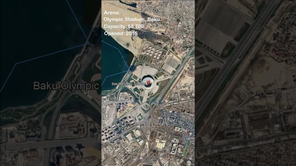 Azerbaijan. Baku Olympic Stadium, Baku [17] #football #fifa