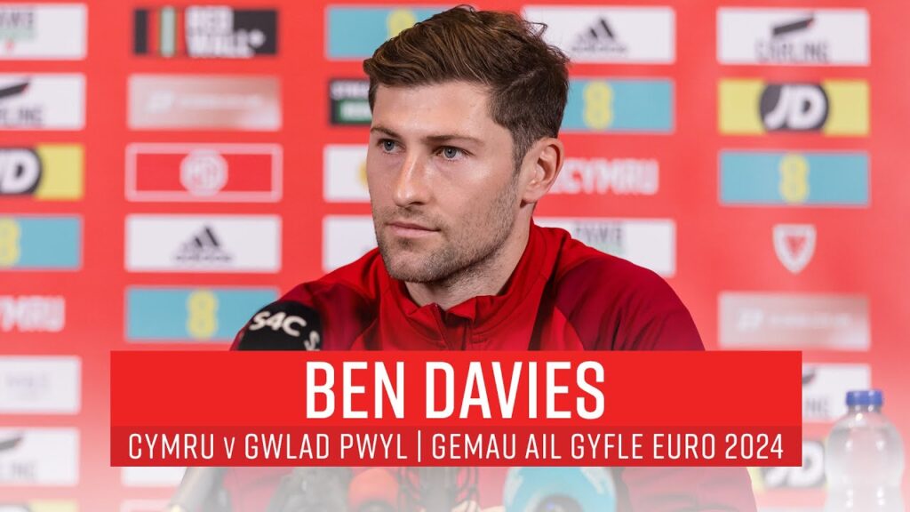 BEN DAVIES | Cymru v Gwlad Pwyl | Gemau Ail Gyfle Euro 2024