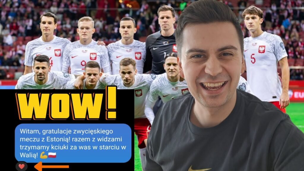 Pogratulowałem Reprezentacji Polski zwycięstwa *to mnie bardzo zaskoczyło*