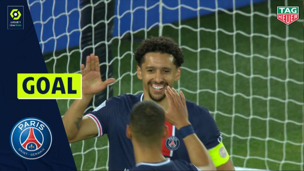 Goal  MARQUINHOS (68' - PARIS SAINT-GERMAIN) PARIS SAINT-GERMAIN - STADE DE REIMS (4-0) 20/21