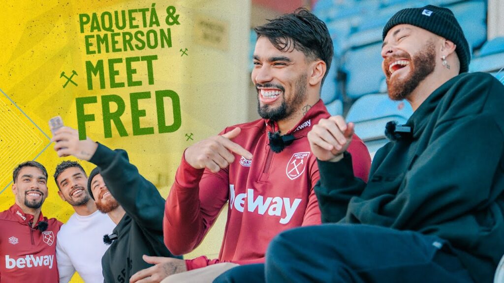 Lucas Paquetá & Emerson Link Up With Fred Bruno 🇧🇷 ⚒️ Lucas Paquetá & Emerson Link Up With Fred Bruno 🇧🇷 ⚒️
