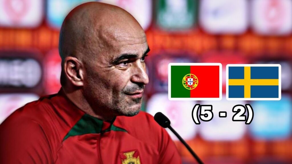 CONFERÊNCIA IMPRENSA DE ROBERTO MARTÍNEZ | PORTUGAL X SUÉCIA (PÔS-JOGO)