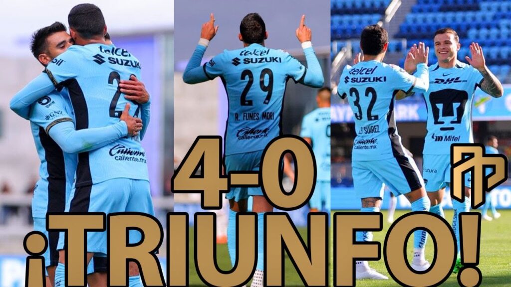 PUMAS 4-0 COMUNICACIONES | GOLES, ACCIONES Y RESUMEN