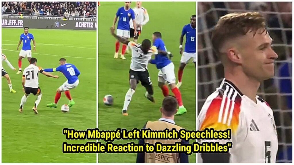 Joshua Kimmich's Incredible Reaction to Mbappé Outplaying İlkay Gündoğan and Antonio Rüdiger! 😳