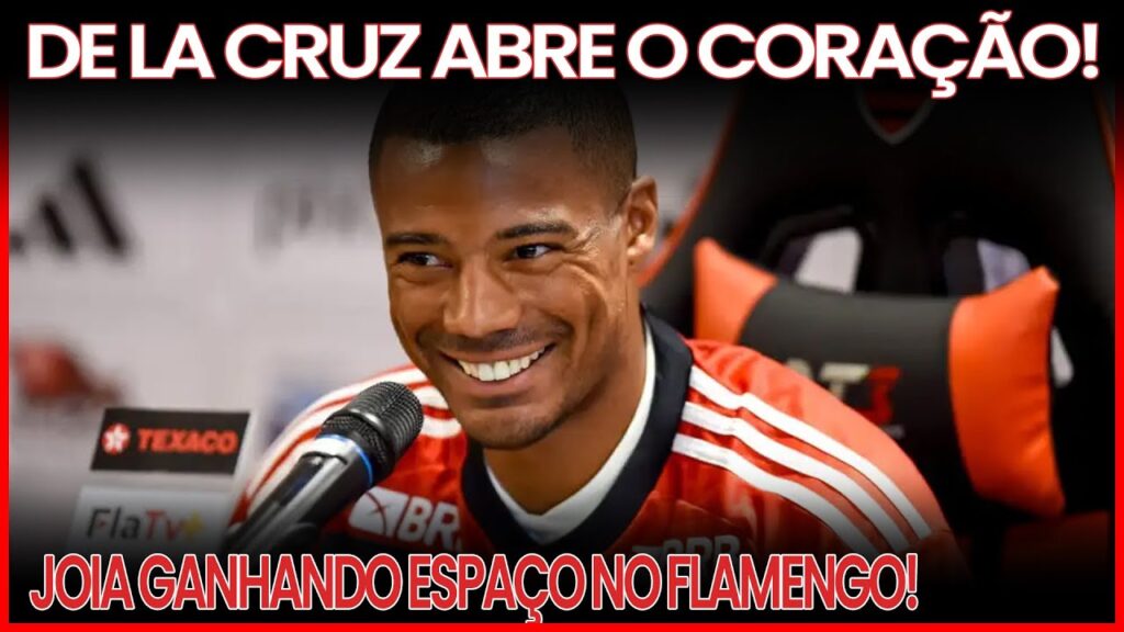 NICOLÁS DE LA CRUZ ABRE O CORAÇÃO NA FLA TV | JOIA GANHANDO ESPAÇO NO FLAMENGO!
