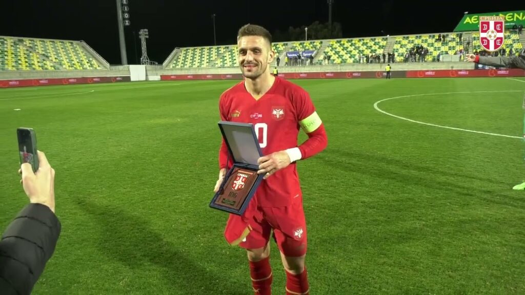 106 | Dušan Tadić postao rekordeder po broju odigranih utakmica | Kipar - Srbija 0:1 (25. 3. 2024)
