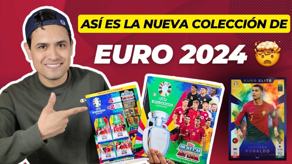 ASÍ ES LA NUEVA COLECCIÓN DE CARTAS DE EURO 2024 🤯 - TOPPS MATCH ATTAX EURO 2024