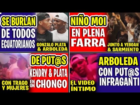 VAMOS DE PUT@S! SE FILTRA VIDEO EN PLENA FARRA MOISES CAICEDO, JEREMY SARMIENTO YEBOAH GONZALO PLATA