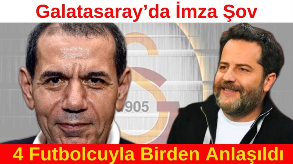 🔴 GALATASARAY'DA TRANSFER HIZLI BAŞLADI