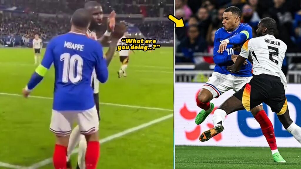 Antonio Rudiger Mocked Kylian Mbappe After He Tried to Dribble Him