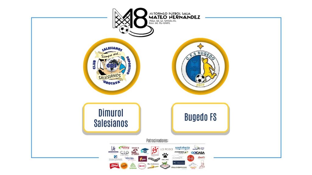 DIMUROL SALESIANOS VS BUGEDO FS | VII TORNEO MATEO HERNANDEZ 2024 | Segundo día