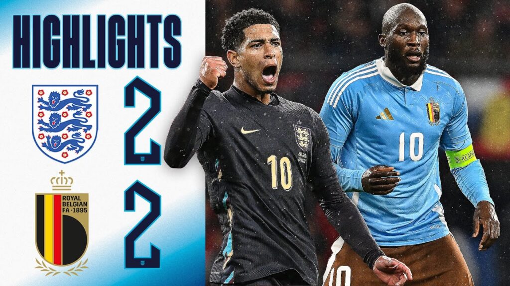 England 2-2 Belgium | Bellingham Scores Last Kick Of The Game! | Highlights