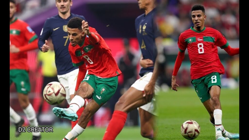 Azzedine Ounahi shows his class football vs France Semi final World Cup