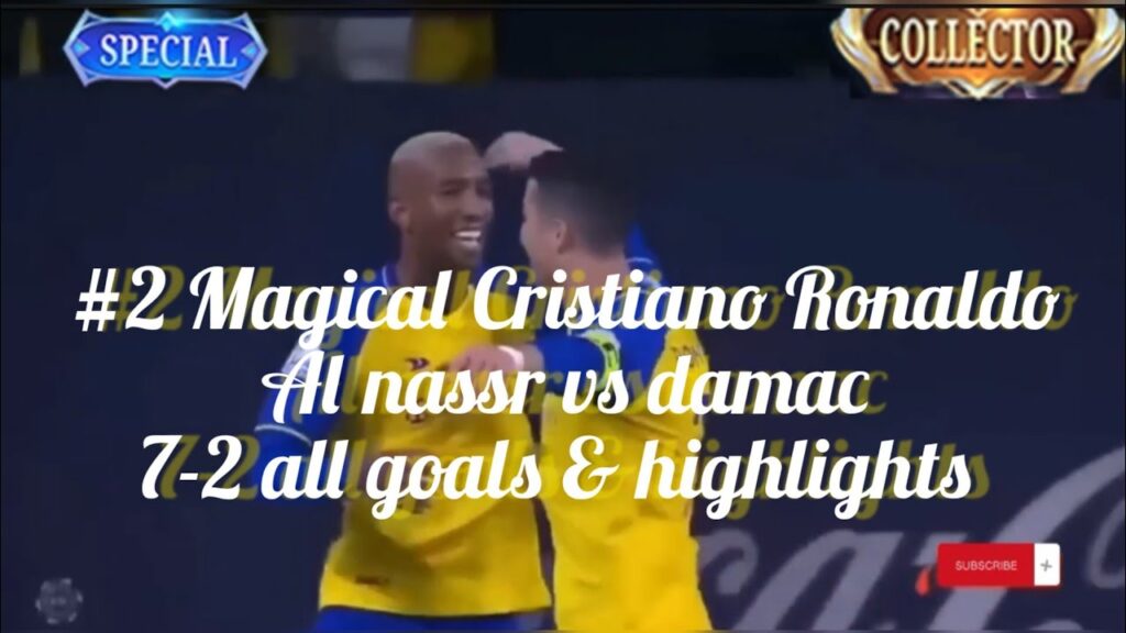 #2 Magical Cristiano RonaldoAl nassr vs damac7-2 all goals & highlights
