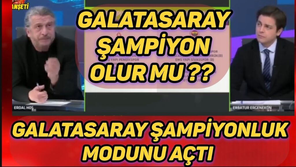ERBATUR ERGENEKON,EVREN GÖZ "SON DÜZLÜK ŞAMPİYONLUK MODU" Rafa Silva Bombası Galatasaray Haberleri