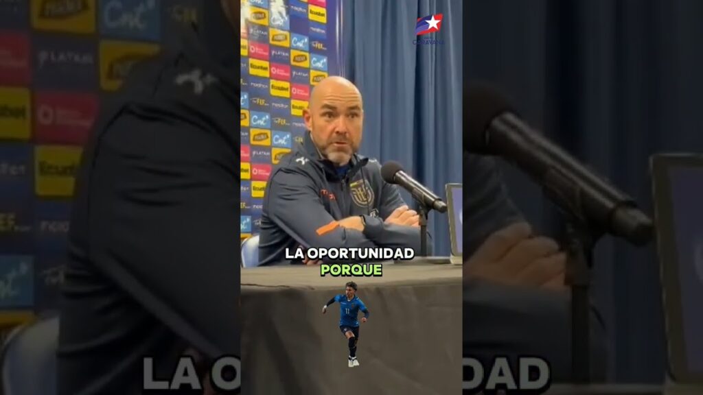 Tecnico de Ecuador 🇪🇨 Felix Sánchez se refirio a Jeremy Sarmiento y al debut de Javier Burrai 💥🔥💪