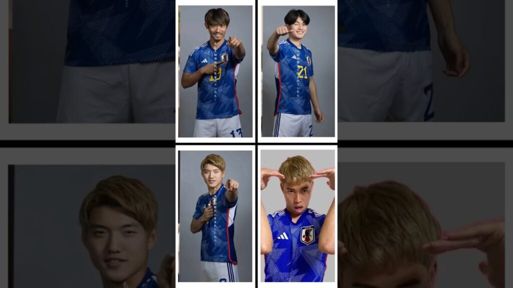 #もしも昭和時代に生まれていたら ③ #shorts #サッカー日本代表 #昭和エフェクト #cupcut