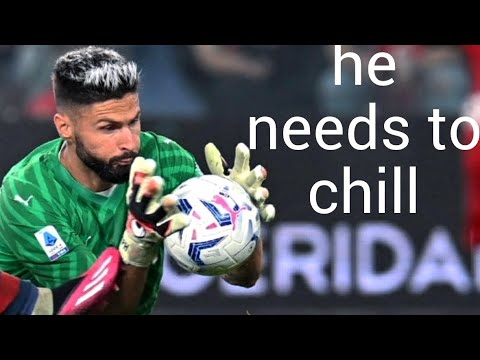 Oliver Giroud being iconic for 54 seconds...