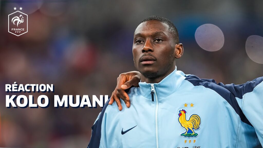 La réaction de Randal Kolo Muani La réaction de Randal Kolo Muani