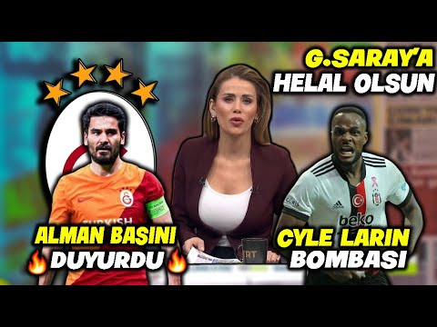 Alman Basını Duyurdu !! İlkay Galatasaray'a !! l Cyle Larin Bombası !! l GALATASARAY
