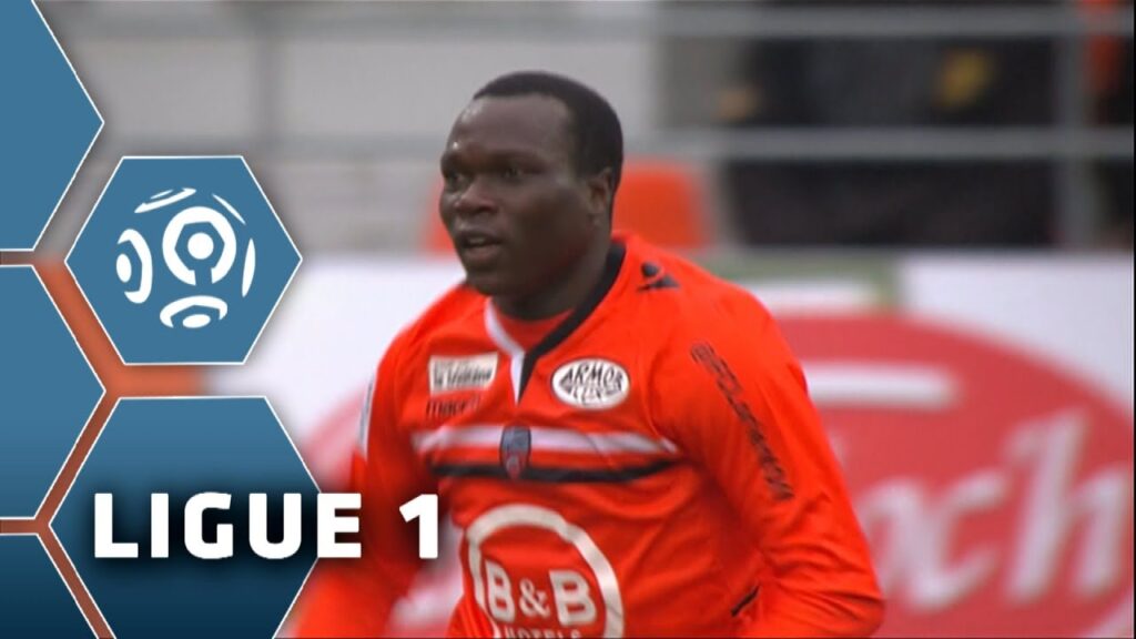 Goal Vincent ABOUBAKAR (90') - FC Lorient-Montpellier Hérault SC (4-4) - 20/04/14 - (FCL-MHSC)