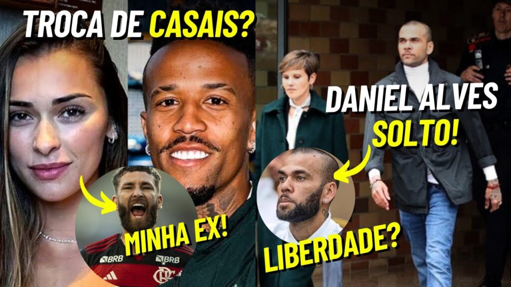 🚨COMO ASSIM? MILITÃO É VISTO COM EX DE LÉO PEREIRA DO FLAMENGO | DANIEL ALVES FOI SOLTO NA ESPANHA
