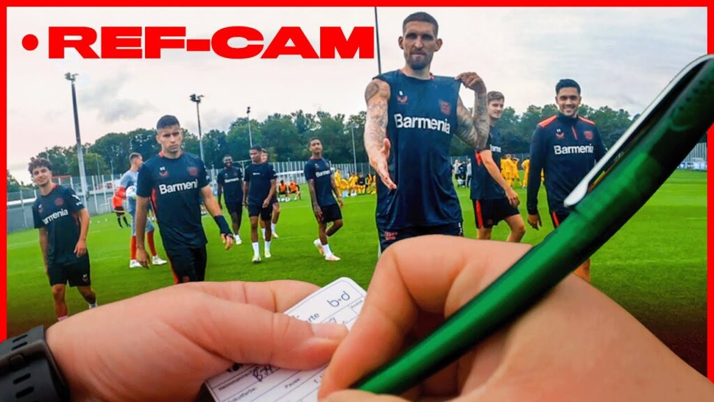 Jahr der Schiris: POV bei Bayer 04-Testspiel | Werkself-Profis in Regel-Schulung | Elfer-Quiz