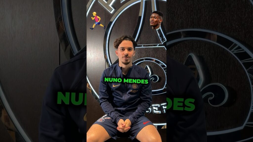 🔴🔵 Vitinha nous donne son joueur idéal du PSG avec Nuno Mendes, Hernandez, Mbappé #psg