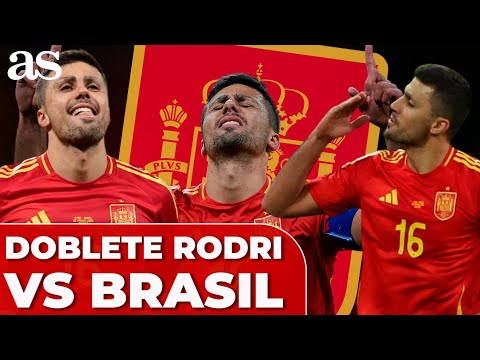 El PARTIDO MÁS EMOTIVO de RODRI: DOBLETE ESPECIAL ante BRASIL