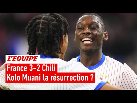 France 3-2 Chili - Le Randal Kolo Muani de la Coupe du monde au Qatar retrouvé ?