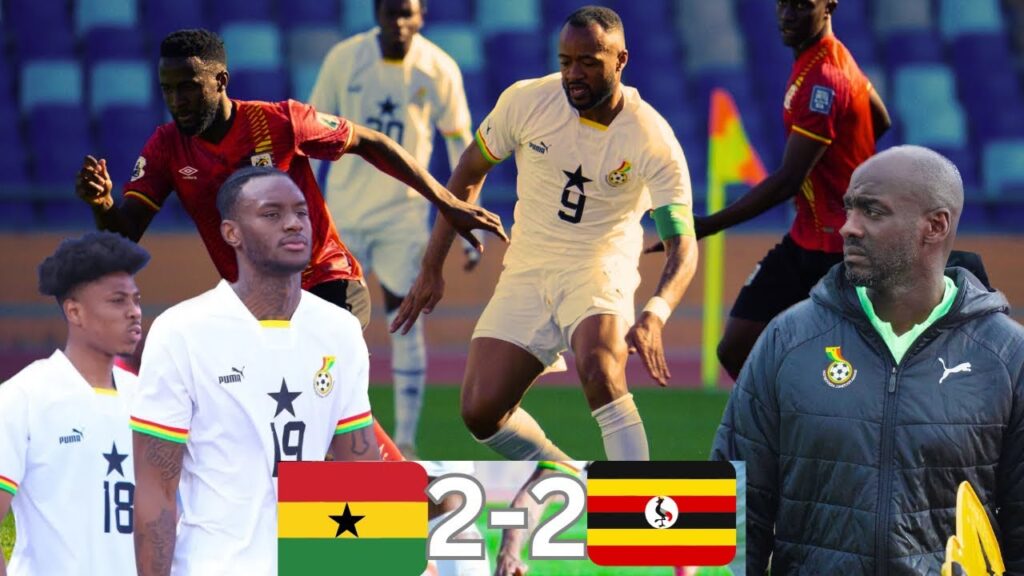 GHANA 🇬🇭 2-2 UGANDA🇺🇬;PLAYER RATINGS, JORDAN AYEW 🔥PLAYERS WITH PROSPECT, JEROME OPOKU, ANNAN😍