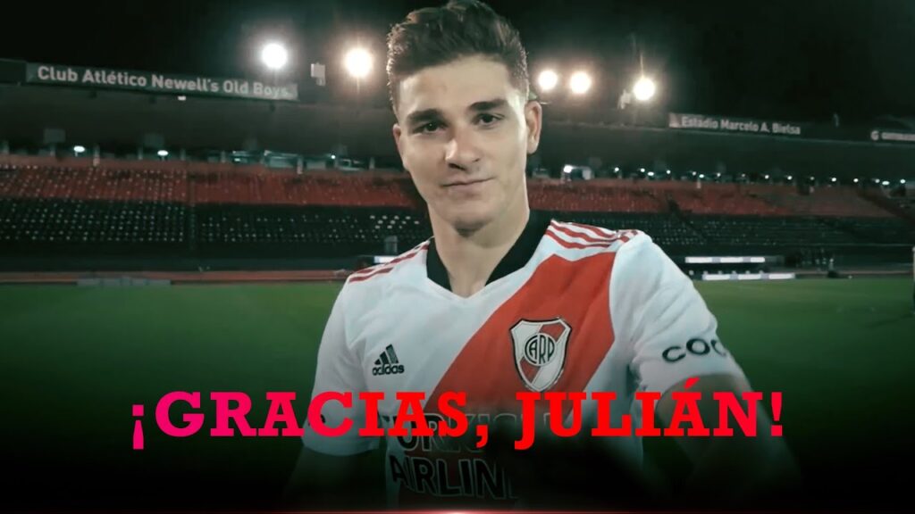 🕷️ La despedida de JULIÁN ÁLVAREZ, orgullo de nuestro semillero ❤️