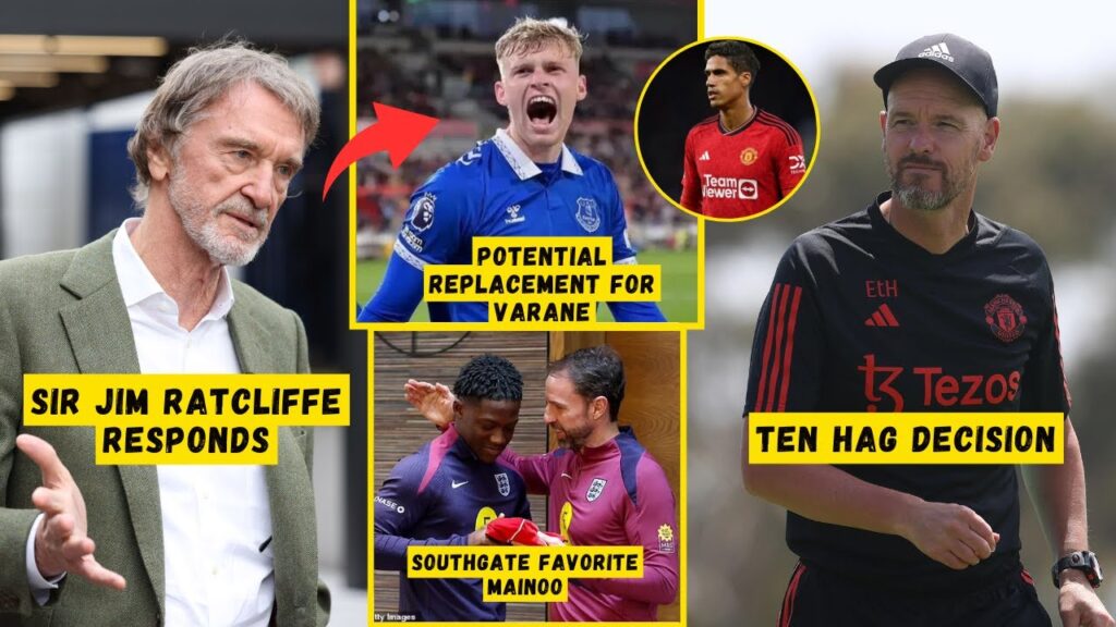 NEW TARGET❗Potential Replacement For Varane✅Southgate Favorite Mainoo😍Ten Hag Decision😱Man Utd News