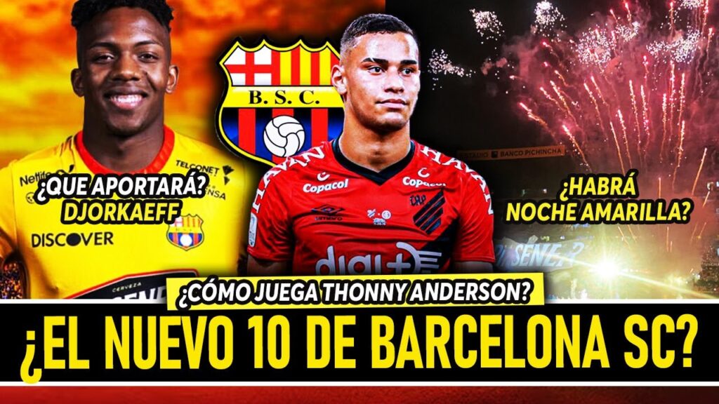 EL NUEVO BRASILEÑO que QUIERE BARCELONA SC | Qué APORTARÁ DJORKAEFF REASCO? | Habrá NOCHE AMARILLA ?