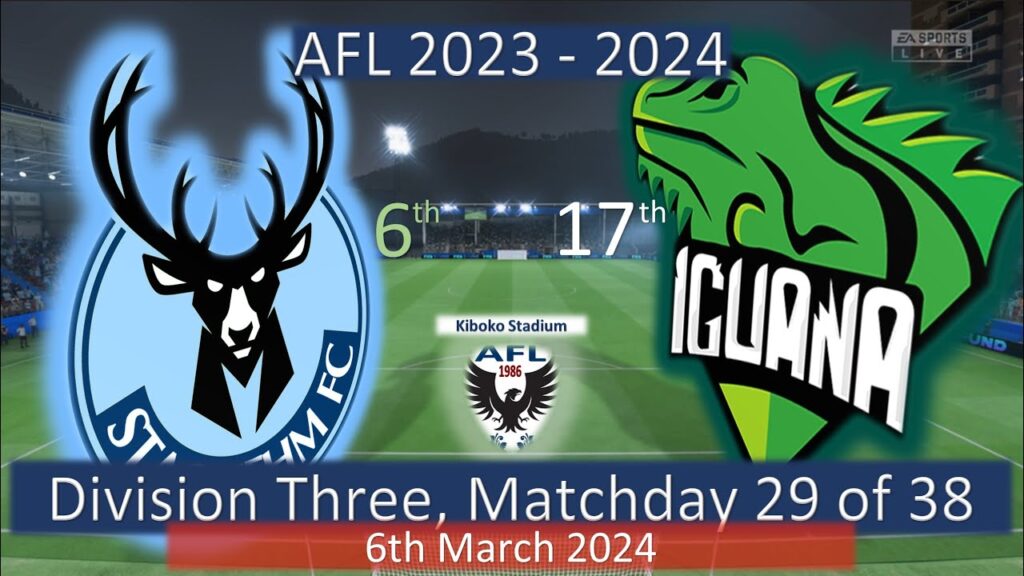 2023 - 2024 Division Three MD29, Stagnehm v Iguana United