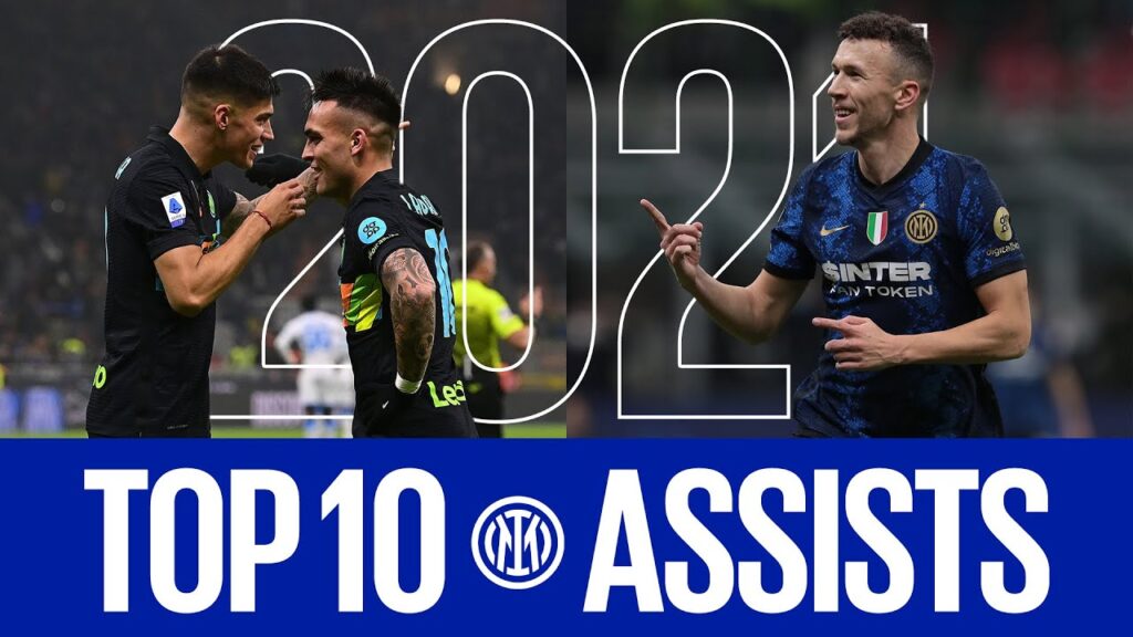 INTER TOP 10 ASSISTS | 2021 REVIEW feat. Nicolò Barella, Ivan Perisic, Alexis Sanchez... 👟⚫🔵