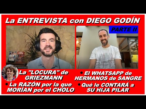 🎥 GODÍN 🤪 La "LOCURA" de GRIEZMANN ☠️ La RAZÓN por la que MORÍAN por SIMEONE 🎙️ La ENTREVISTA II