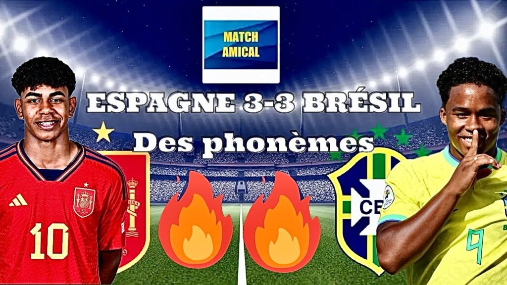 Espagne - Brésil: Lamine Yamal & Endrick sont extraordinaires / Le Debrief  #españa #brasil
