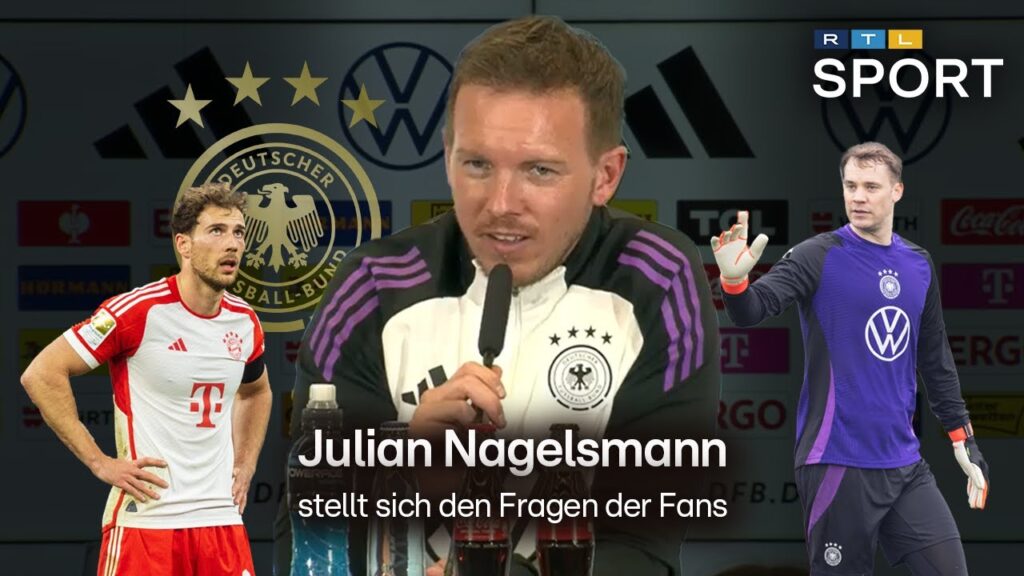 Auch EM ohne Goretzka? Genug Erfahrung beim VfB-Quartett? - Nagelsmann beantwortet Fan-Fragen 🎤