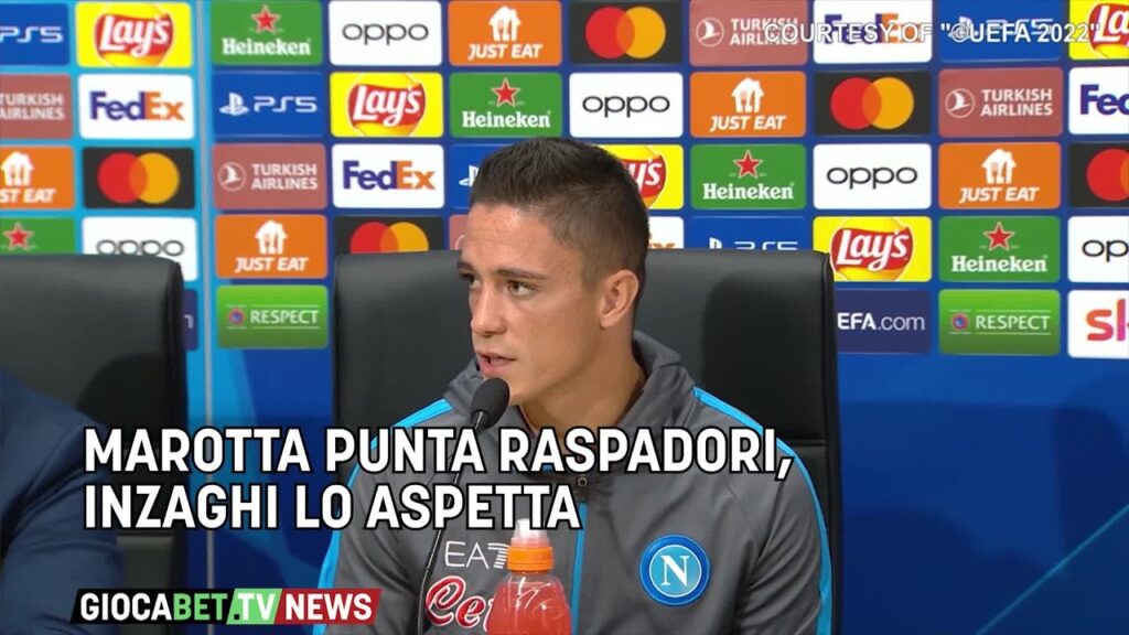 Inter - Marotta punta Raspadori, Inzaghi lo aspetta