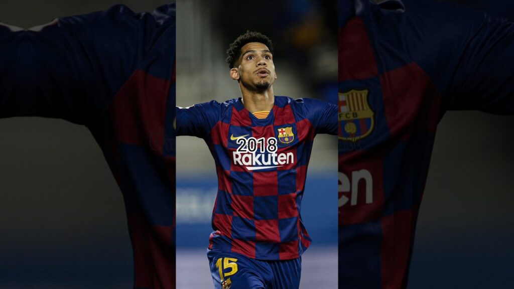 Ronald Araújo Evolution 🤯🔥 #football #shorts