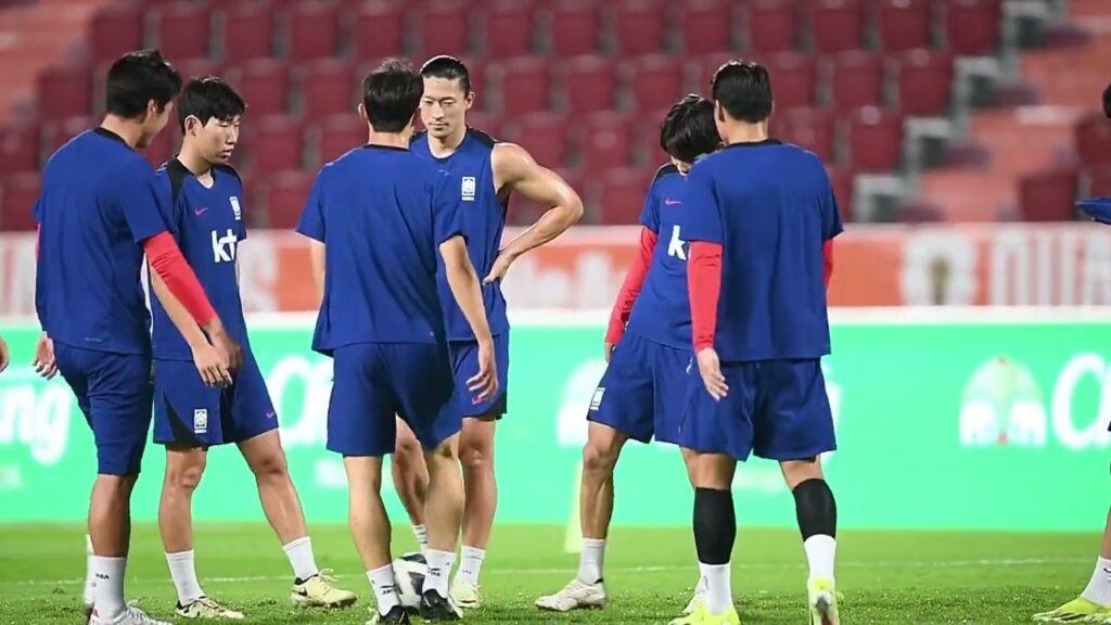 Cho Gue-sung (조규성)Practice with the South Korean in Thailand