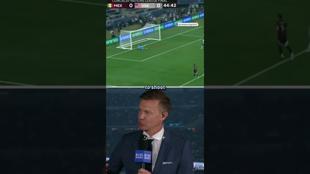 Tyler Adams with the shot of his LIFE! 🎯