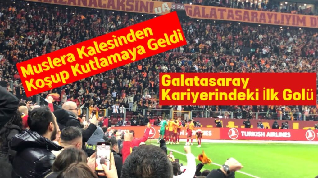 Atom Karınca Torreira İlk Golünü Attı Sevinçten Çıldırdı / Galatasaray Çaykur Rizespor
