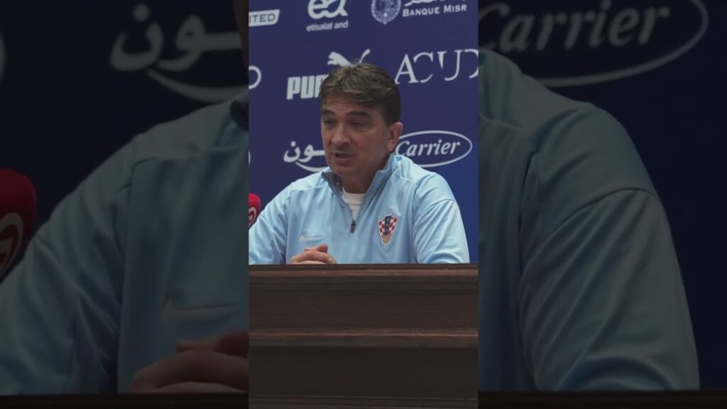 Izbornik Zlatko Dalić - moramo poboljšati igru prema naprijed" 🇪🇬🇭🇷 #EGYCRO #Obitelj #Vatreni❤️‍🔥