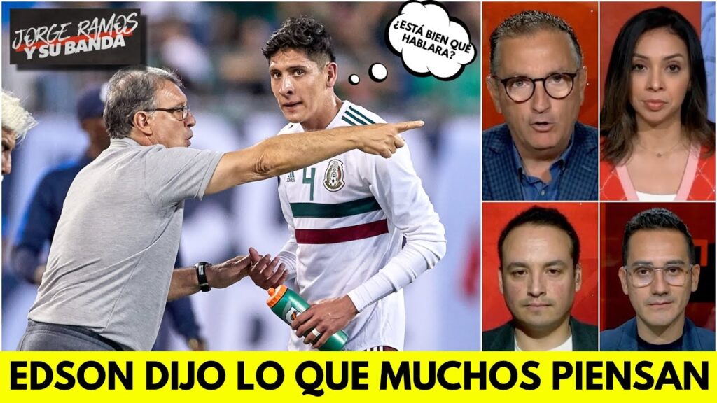 EDSON ÁLVAREZ TIRÓ AL AGUA al TATA MARTINO y hay otros que piensan igual | Jorge Ramos y Su Banda