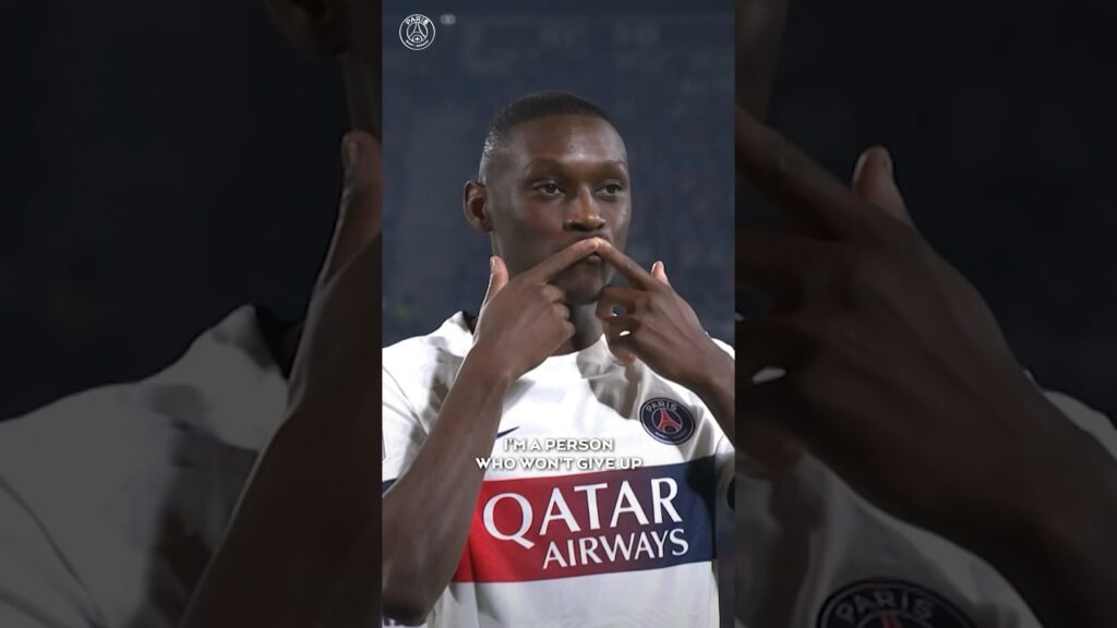In the footsteps of Randal Kolo Muani! 👣 #psg #interview