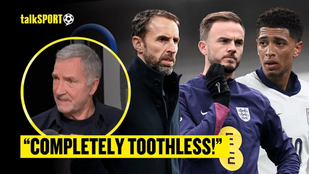 Graeme Souness Brands England ‘TOOTHLESS’ & INSISTS James Maddison MUST Be Used More By Southgate π Graeme Souness Brands England 'TOOTHLESS' & INSISTS James Maddison MUST Be Used More By Southgate π